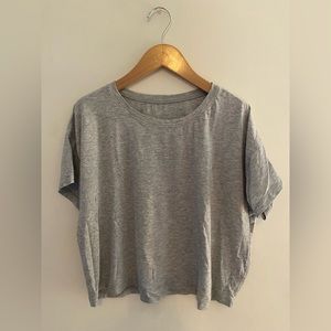 Lululemon Cropped Workout Tee